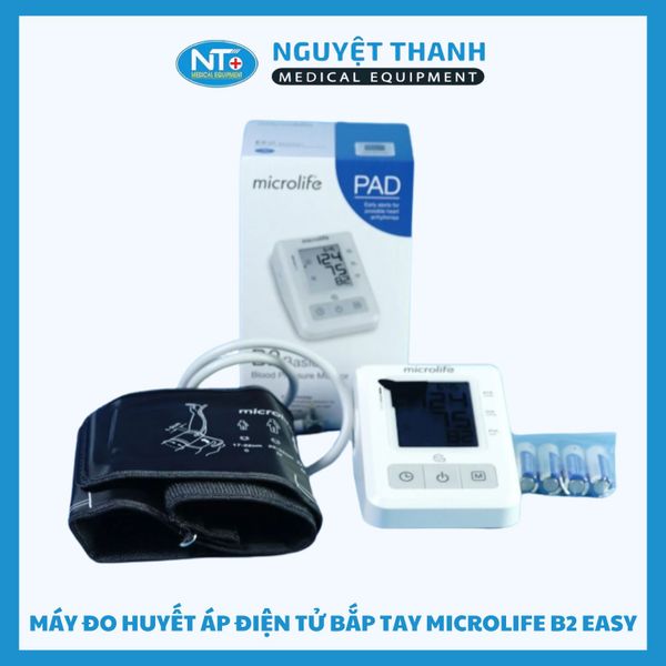 Máy Đo Huyết Áp Bắp Tay Microlife B2 Easy