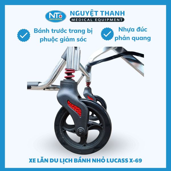 Xe Lăn Du Lịch Bánh Nhỏ X-963 (X-69)