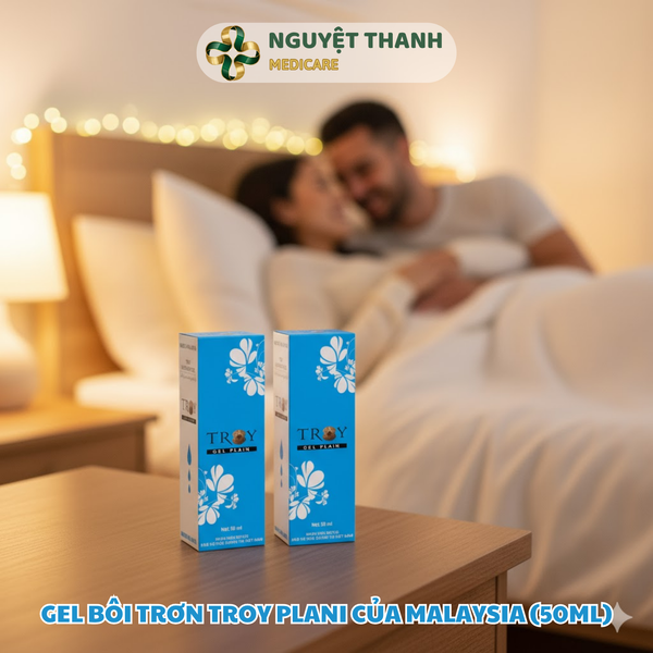 Gel Bôi Trơn Troy Plain Gốc Nước 50ml Chính Hãng Tại Cần Thơ