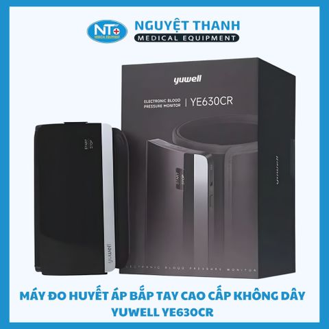 Máy Đo Huyết Áp Yuwell YE630CR Không Dây Kết Nối Bluetooth
