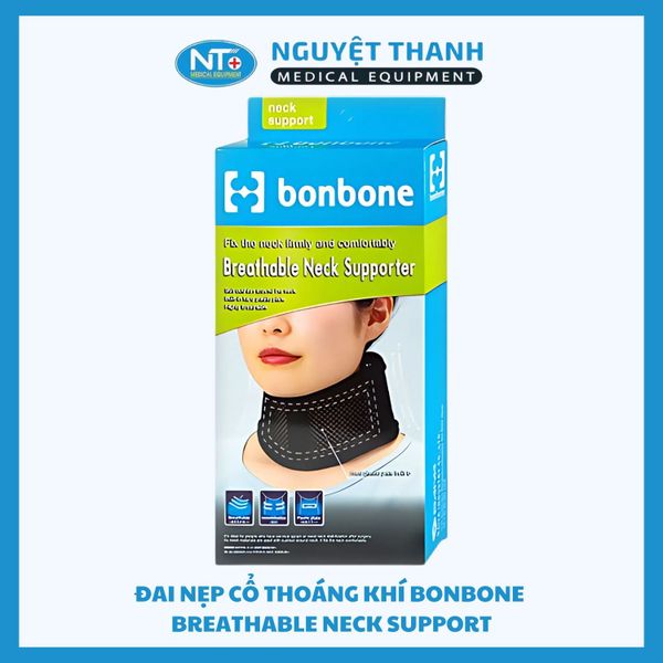 Đai Nẹp Cổ Thoáng Khí Breathable Neck Support Bonbone