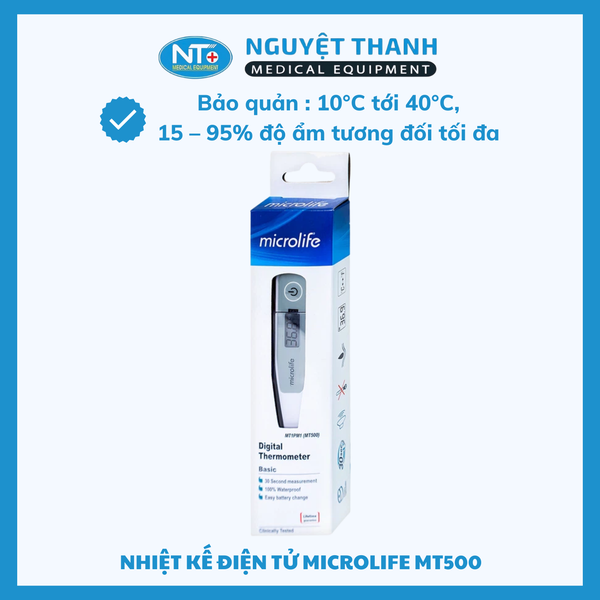 Nhiệt Kế Điện Tử Microlife MT500
