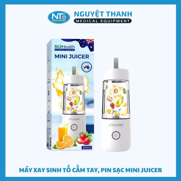 Máy xay sinh tố cầm tay Biohealth Mini Juice