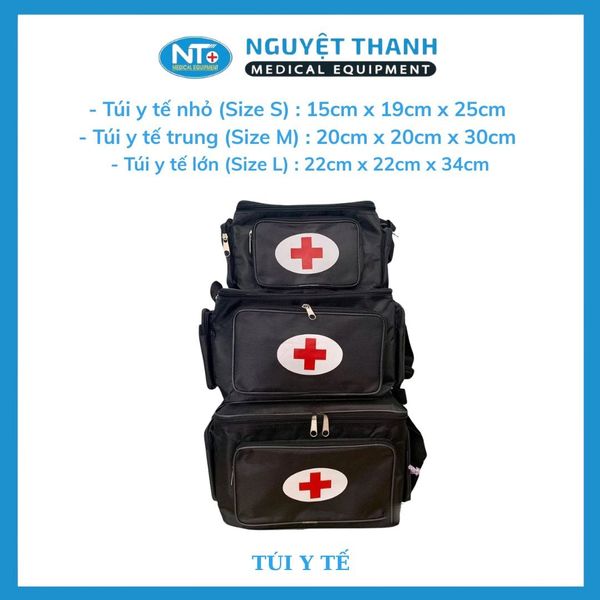 Túi Y Tế Cứu Thương Đa Năng Đủ Size S, M, L
