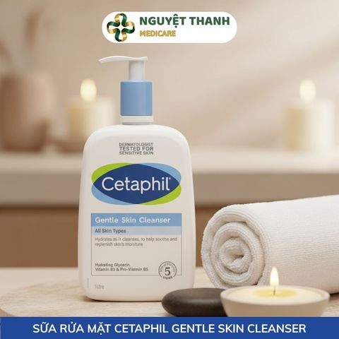 Sữa Rửa Mặt Cetaphil Gentle Skin Cleanser Chính Hãng