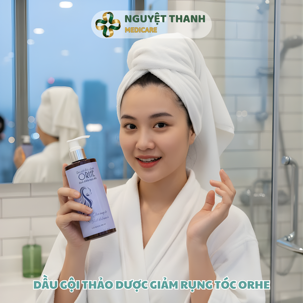 Dầu Gội Thảo Dược ORHE Giảm Rụng Tóc Và Kích Thích Mọc Tóc Chính Hãng
