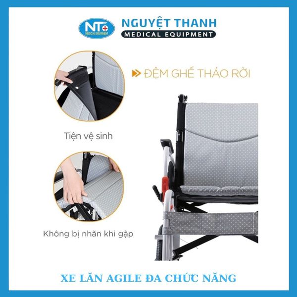 Xe lăn Agile đa năng