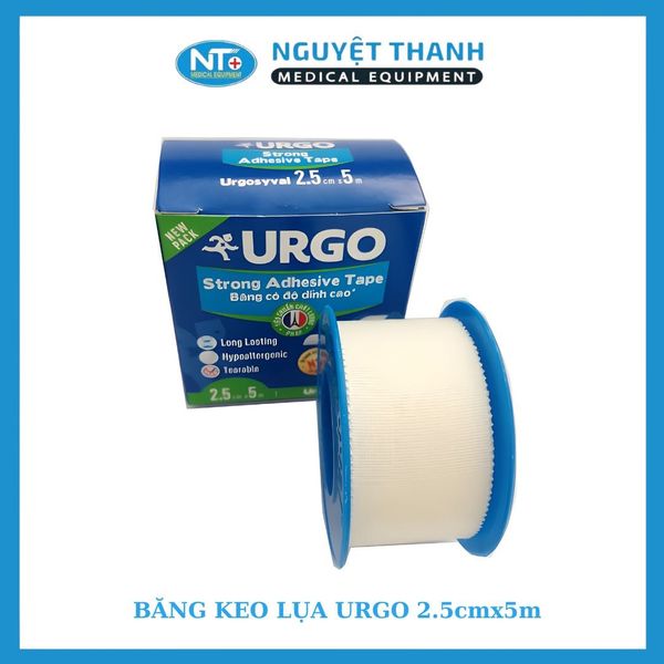 Băng keo Urgo 2.5x5 (12 cuộn/lốc)