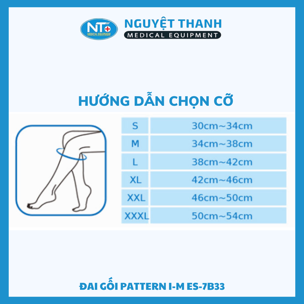 Đai Gối Pattern I-M ES-7B33