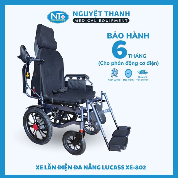 Xe Lăn Điện Đa Năng Lucass XE-802