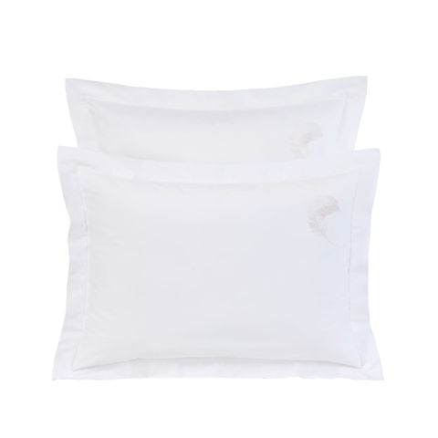 Áo gối trắng 50x70