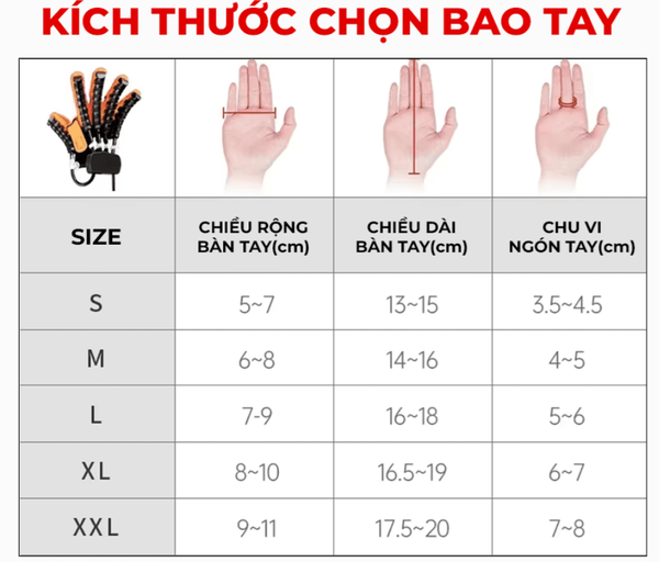 Găng Tập Tay Phục Hồi Chức Năng OROMI - Model 965