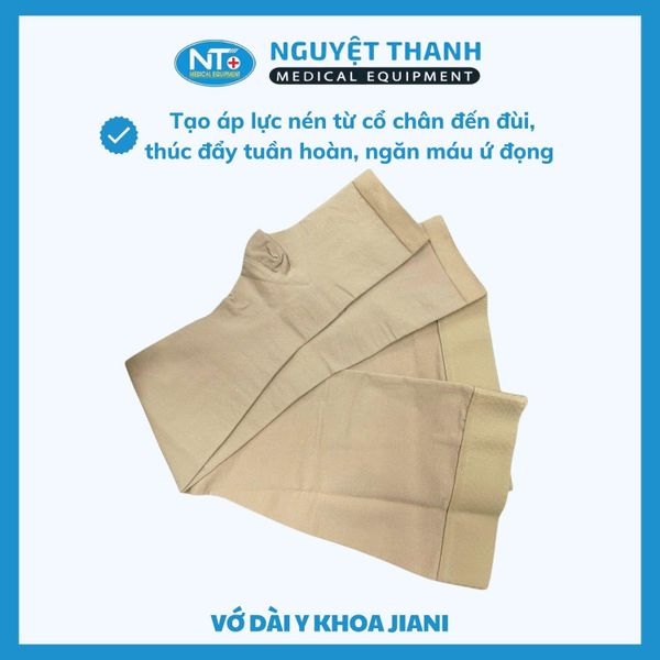 Vớ Dài Y Khoa Jiani Ý - Hỗ Trợ Điều Trị Suy Giãn Tĩnh Mạch