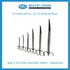 Kéo Y Tế Cong Hai Đầu Nhọn - PAKISTAN (14, 16, 18 cm)