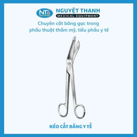 Kéo Cắt Băng 14cm, 18cm Thép Không Gỉ - Pakistan