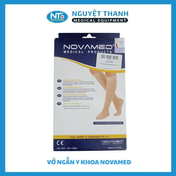 Vớ ngắn Y Khoa Novamed - Thổ Nhị Kỳ - Đơn Vị: 1 Đôi/ Hộp