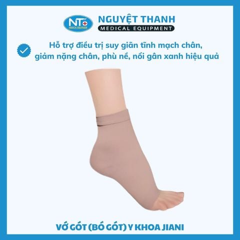 Vớ Gót (Bó Gót) Y Khoa Jiani Ý - Đơn Vị: 1 Cái