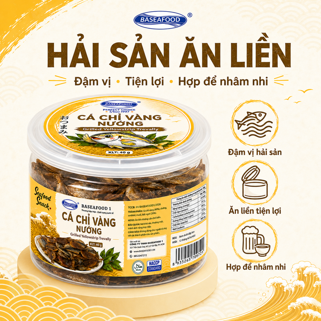 Cá Chỉ Vàng Nướng