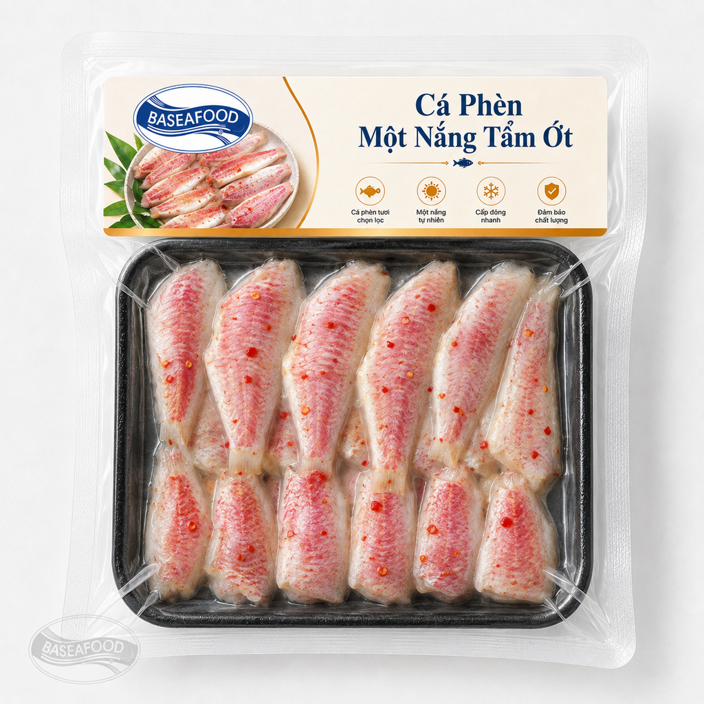 Cá Phèn 1 Nắng Tẩm Ớt (250g)