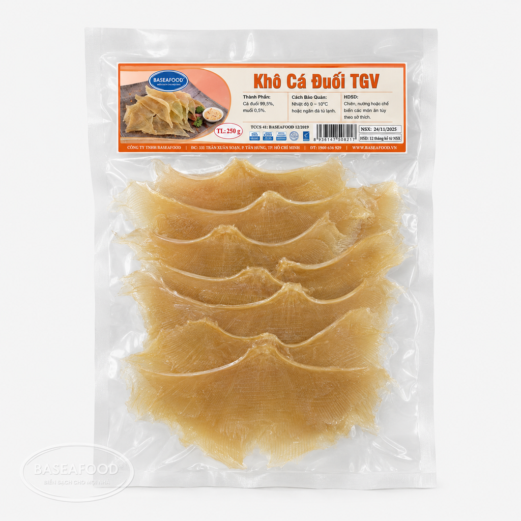Khô Cá Đuối Tẩm Gia Vị (250g)