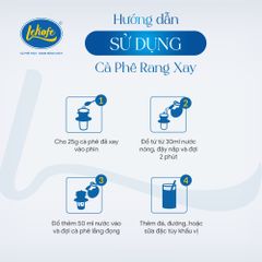 Cà phê rang xay Bình Minh 1000g Lekofe - 100% Robusta đắng đậm chát nhẹ