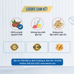 Cà phê Lekofe Bình Minh nguyên hạt 1000g