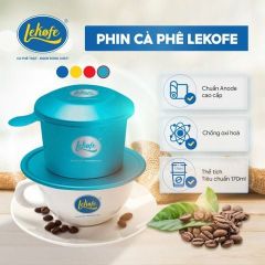 Phin nhôm nhỏ pha cà phê Lekofe ( 4 Màu )