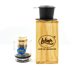 Cà phê Lekofe phin giấy hộp 10 gói ( 140g )