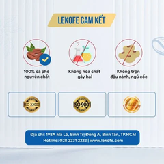 Cà phê Lekofe Hòa Tan vị sầu riêng 4in1 Túi 24 gói