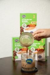 Cà Phê Hòa Tan 4in1 vị dừa hộp 170g ( New 10 gói x 17g) - tặng 2 gói