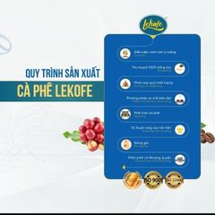 Cà phê Lekofe Sức Mạnh rang xay 500g