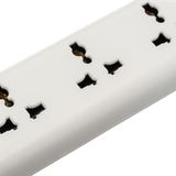  Ổ cắm điện Philips CHP4335WA, 3 lỗ, 3m, 2 USB-A + 2 Type-C total 2.4A 