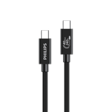  Cáp sạc Philips DLC2608BK Type - C to Type - C (USB 4.0) Max 240W 0.5M 