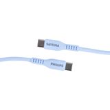  Cáp sạc Philips DLC8601 Type - C to Type - C (USB 2.0), 1.2M, Max 60W 