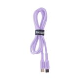 Cáp sạc Philips DLC8601 Type - C to Type - C (USB 2.0), 1.2M, Max 60W 