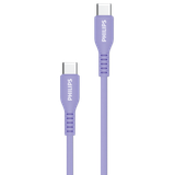  Cáp sạc Philips DLC8601 Type - C to Type - C (USB 2.0), 1.2M, Max 60W 
