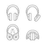  Tai nghe Audio-Technica Professional Hifi ATH-M40x 