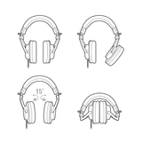  Tai nghe Audio-Technica Professional Hifi ATH-M30x 
