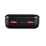  Pin sạc dự phòng Rivacase VA2580 20000mAh QC/PD 20W, LCD 