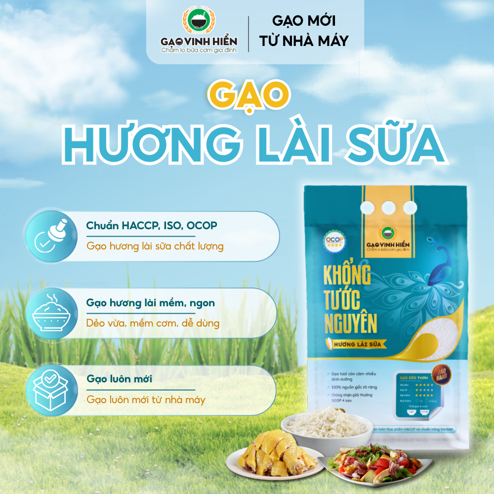 Gạo Khổng Tước Nguyên