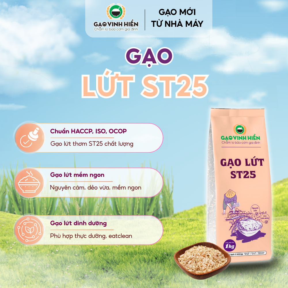 Gạo lứt ST25