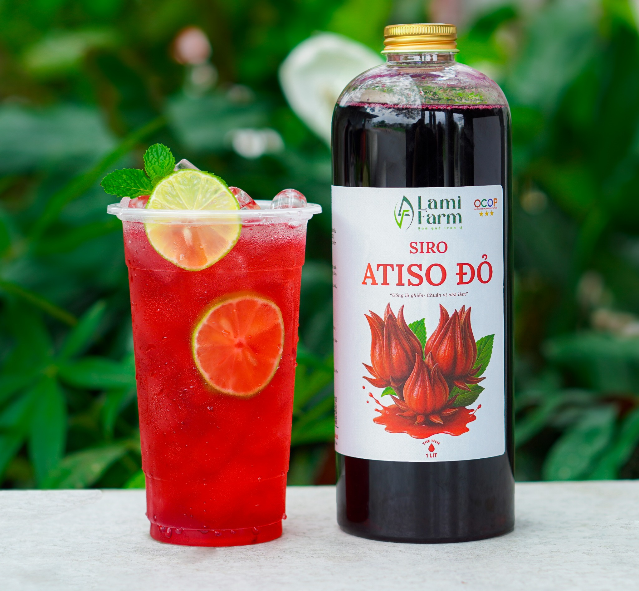 Siro Atiso đỏ