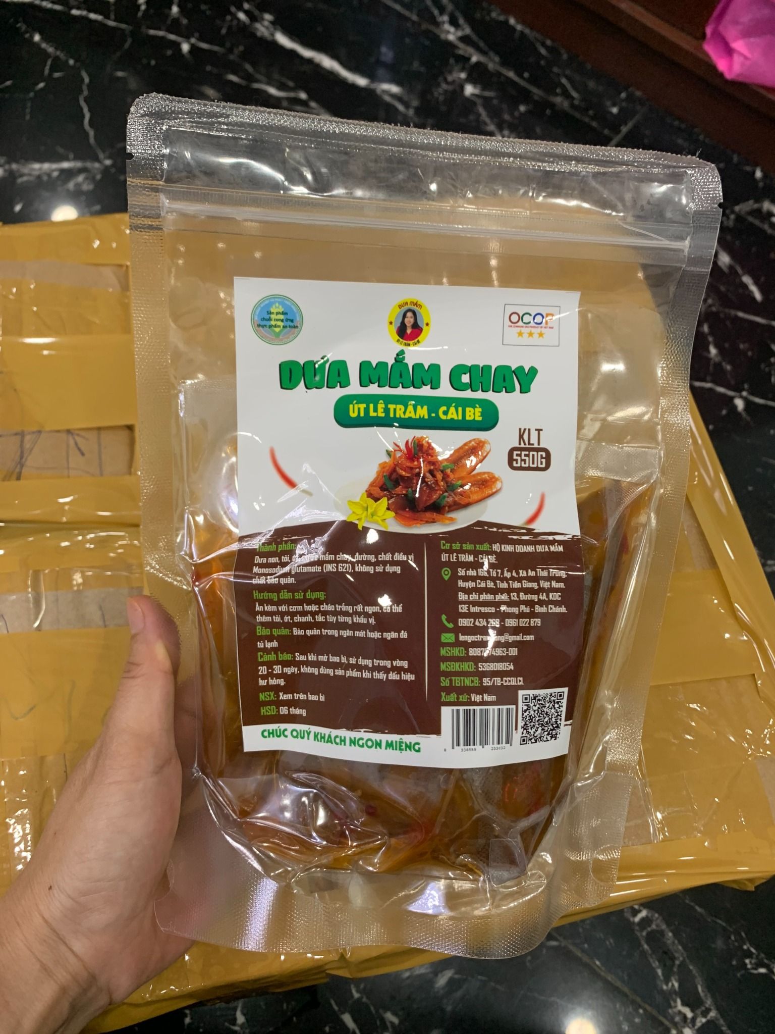  Dưa mắm chay 