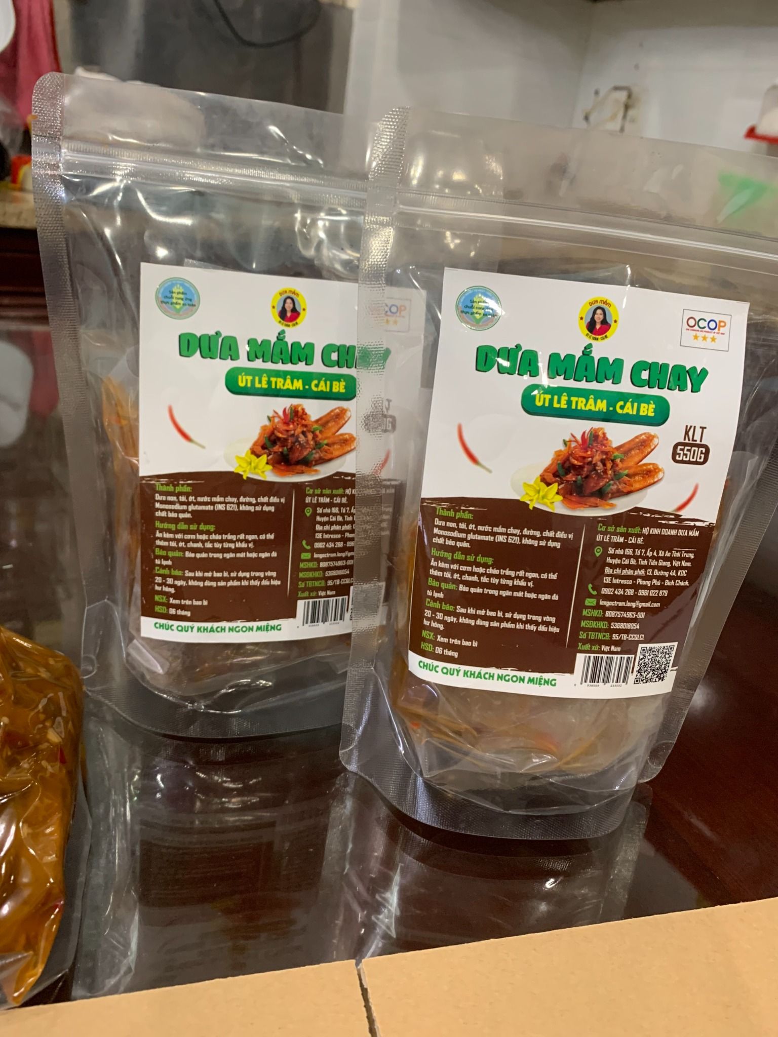  Dưa mắm chay 