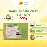  Bánh phồng chay hạt sen 