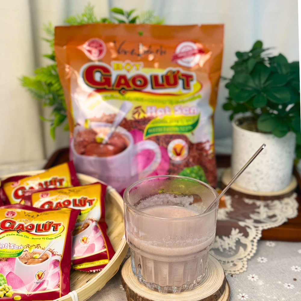  Bột gạo lứt hạt sen 