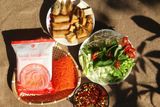  Bún gấc tươi sấy dẻo 