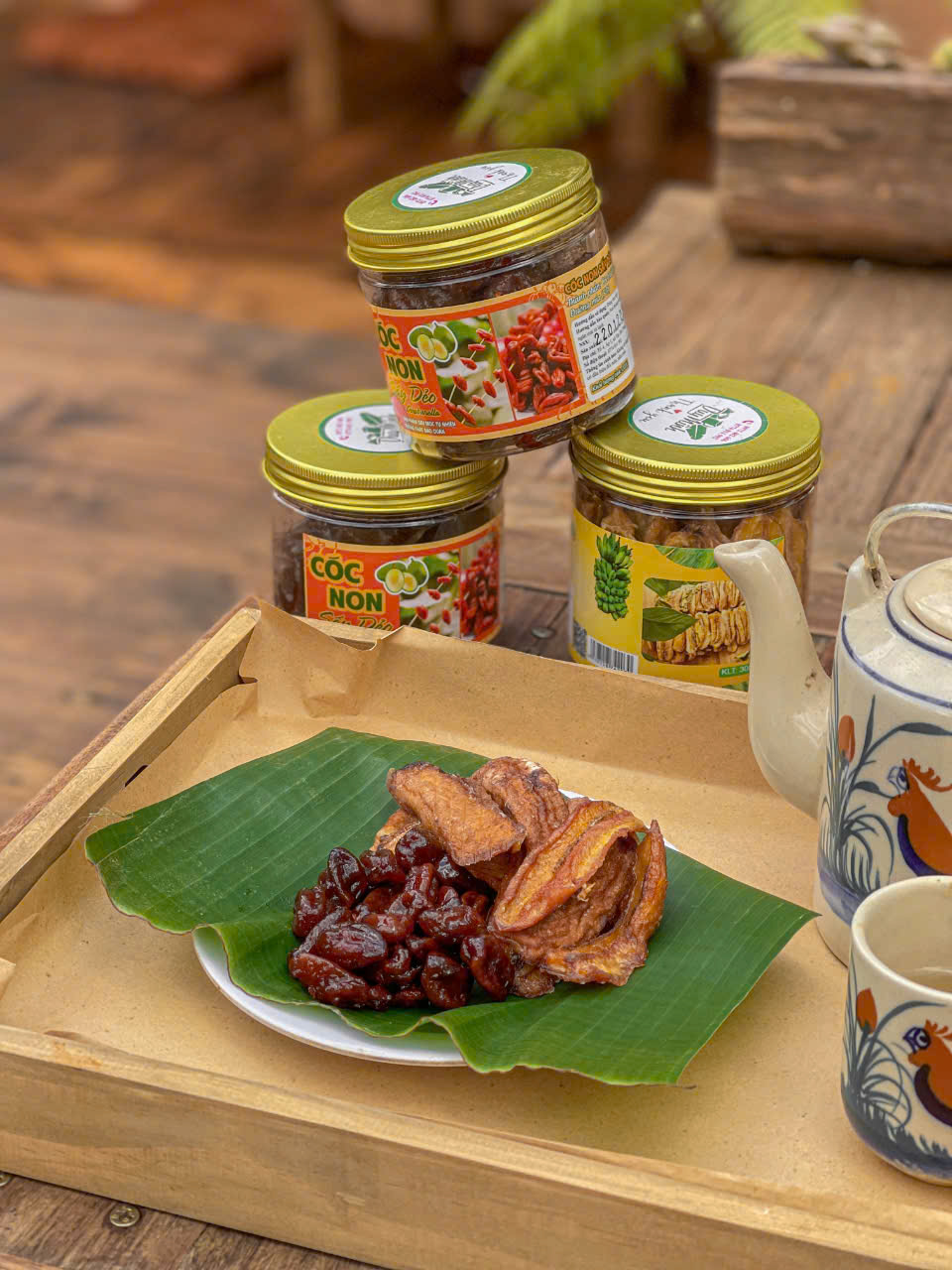 Cóc non sấy dẻo