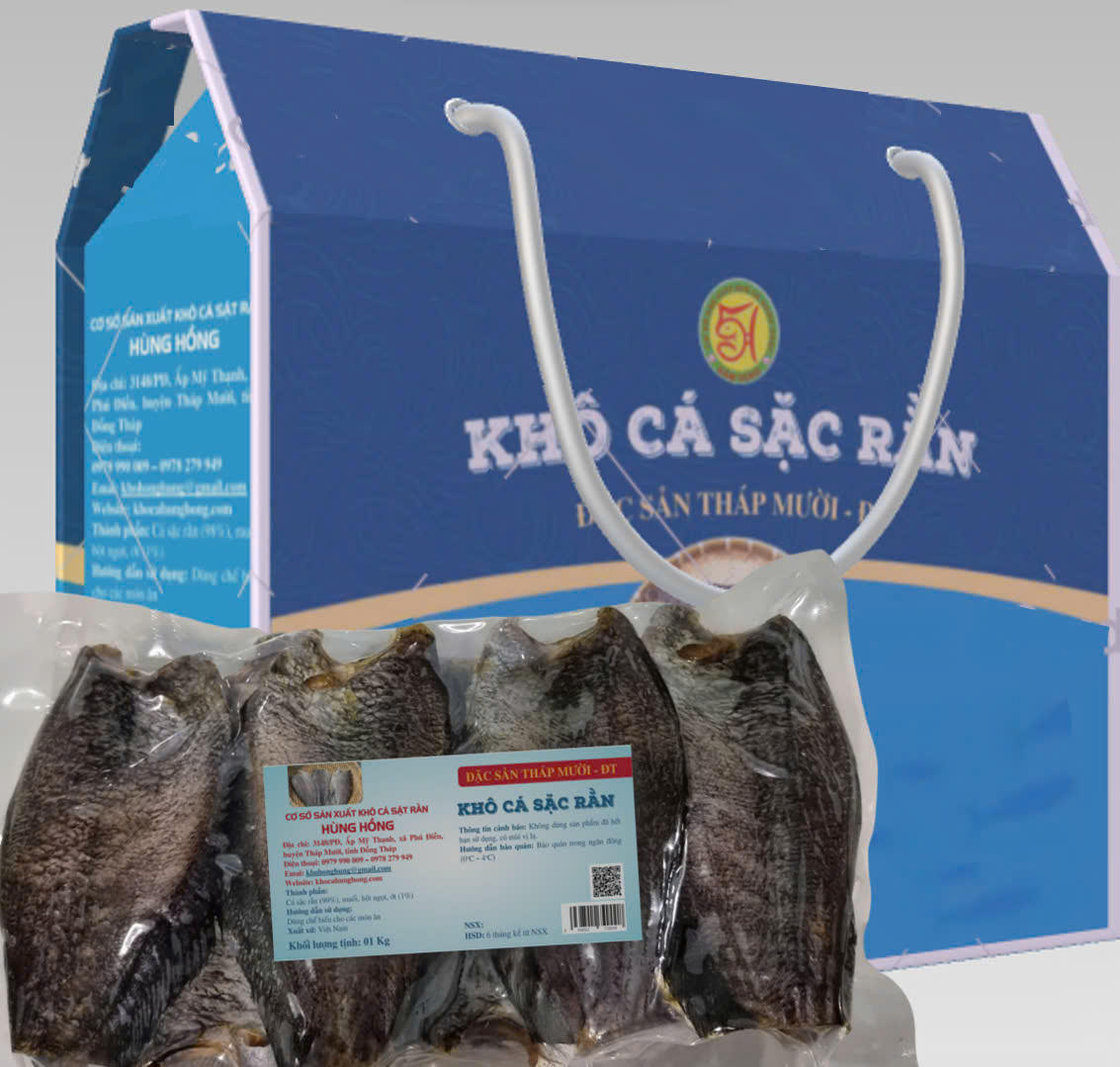 Khô cá sặc rằn