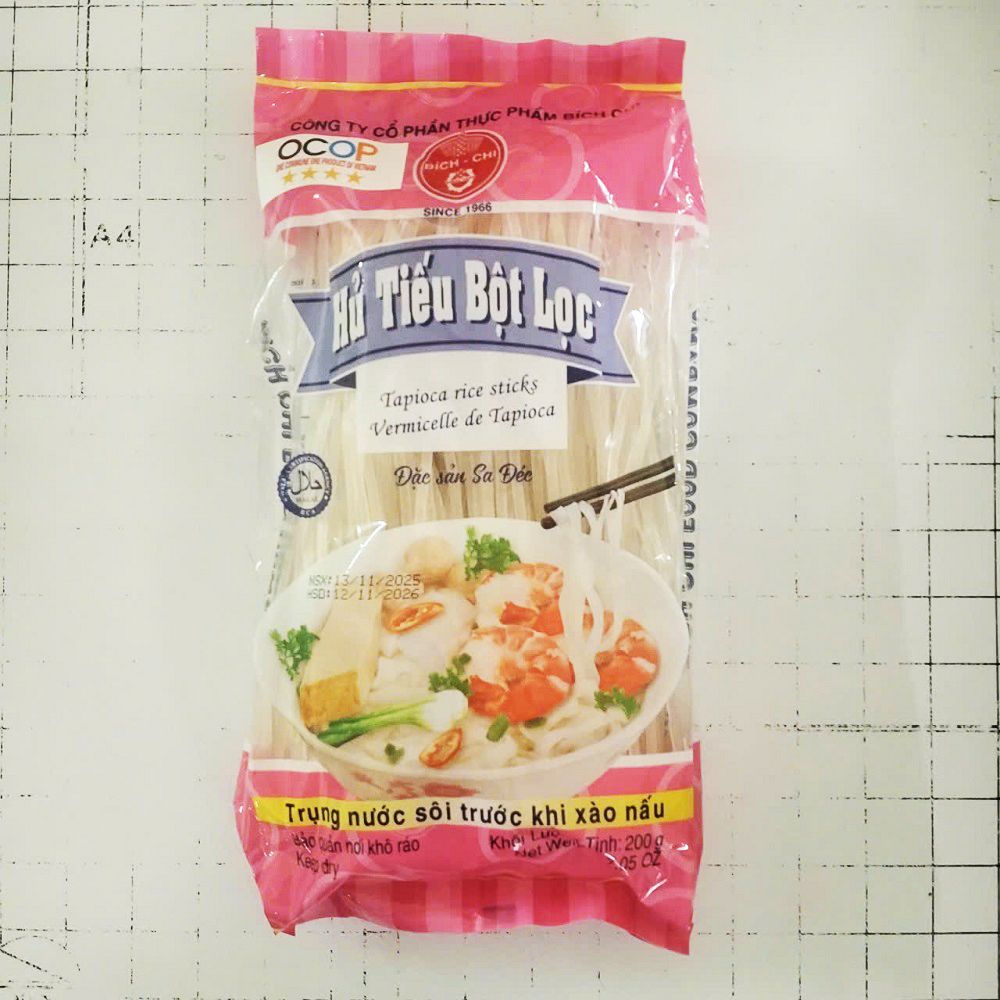  Hủ tiếu bột lọc 